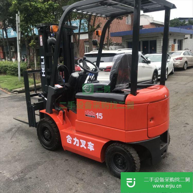 上海出售二手合力1.5噸四輪電動叉車
