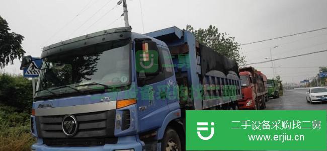 湖北出售二手福田歐曼自卸車