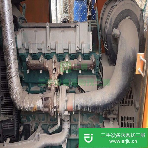 河北出售二手沃爾沃450千瓦柴油發電機組