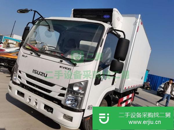 湖北出售二手五十鈴4.2米120馬力國六冷藏車