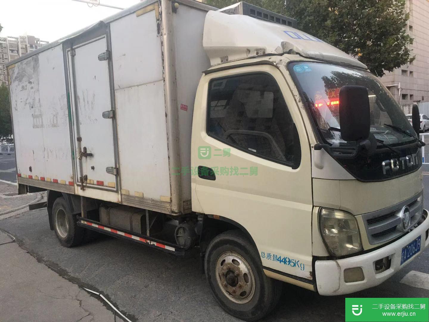 安徽出售二手福田奧鈴140馬力冷藏車