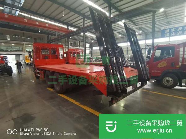 西藏出售二手后八輪平板運輸車