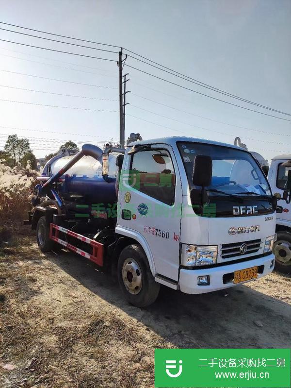 湖北出售二手國五吸污車全柴115馬力3000多公里