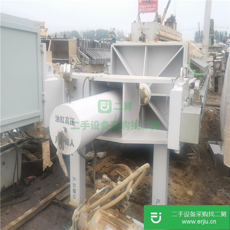 山東出售二手150平方板框壓濾機