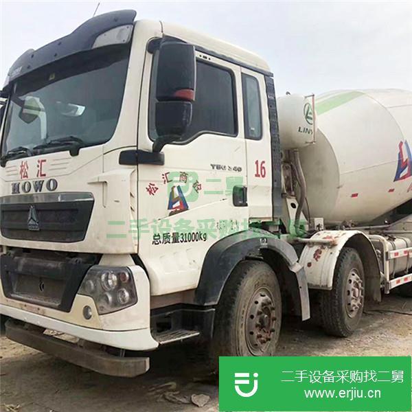 山東出售二手豪沃混凝土攪拌車