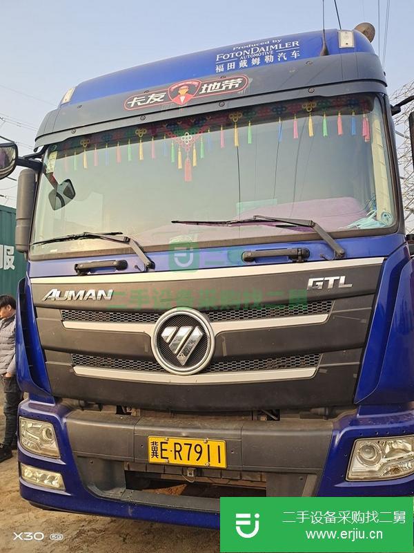 河北出售歐曼牽引車，430馬力國四雙驅