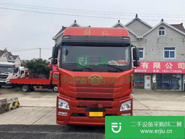 上海出售二手一汽解放前四后八高欄貨車