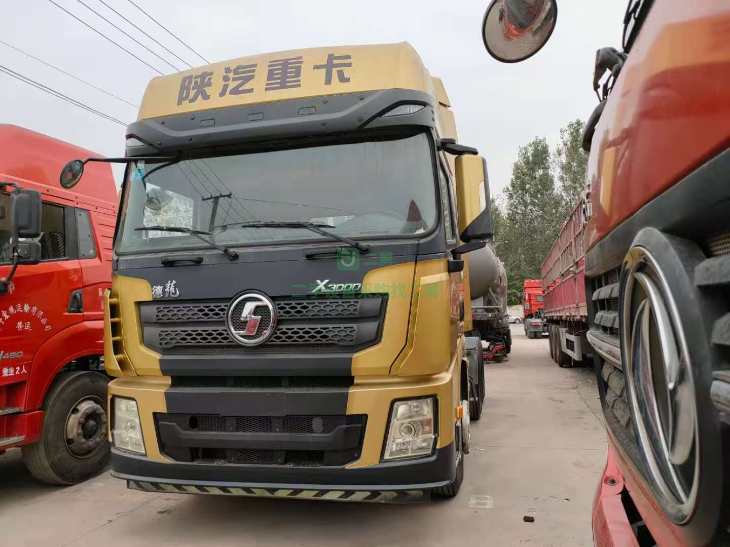 出售黃金版德龍X3000/500馬力帶液緩 500馬力國五排放牽引車 可分期