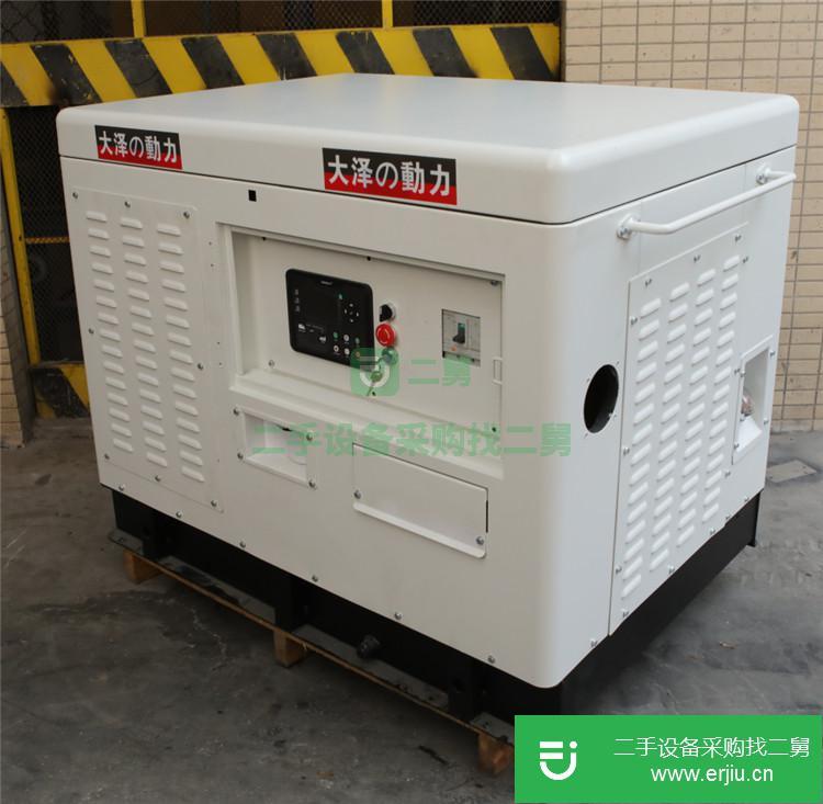 上海出售二手大澤動力三相四線20KW柴油發電機
