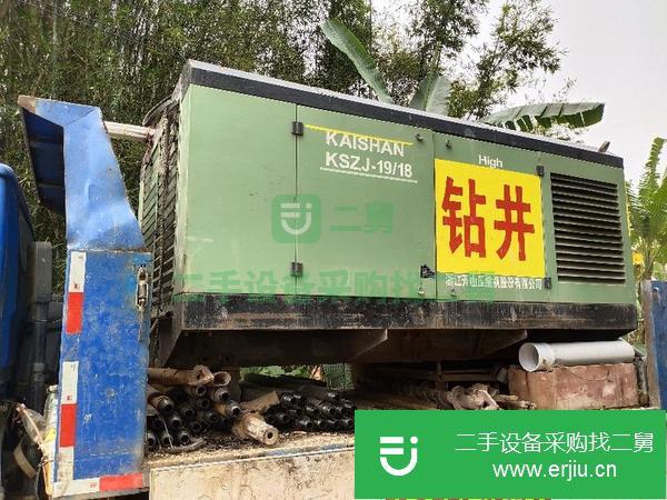 廣西出售二手開山柴動(dòng)螺桿機(jī)