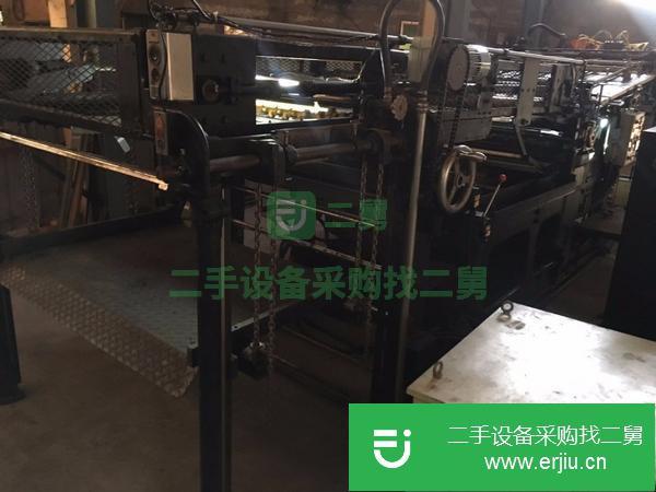 福建出售二手意大利1040圓壓平自動(dòng)燙金機(jī)