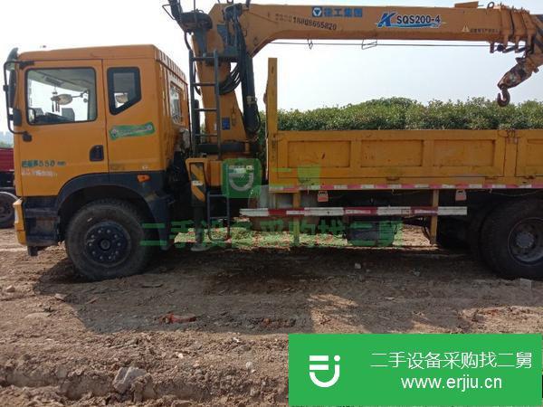 河北出售二手10噸隨車吊