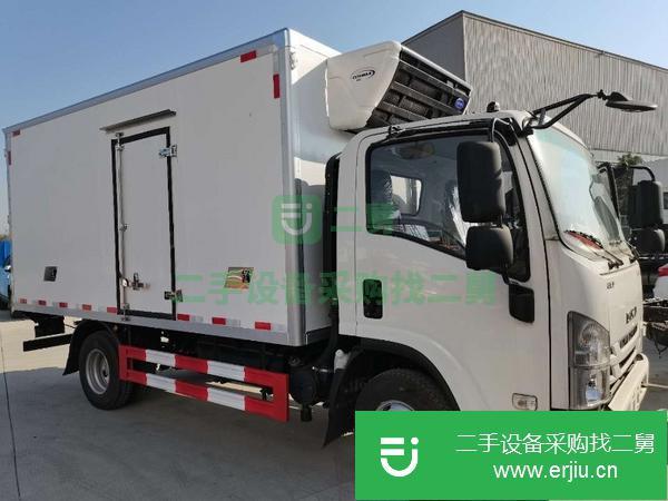 湖北出售二手五十鈴4.2米120馬力國六冷藏車