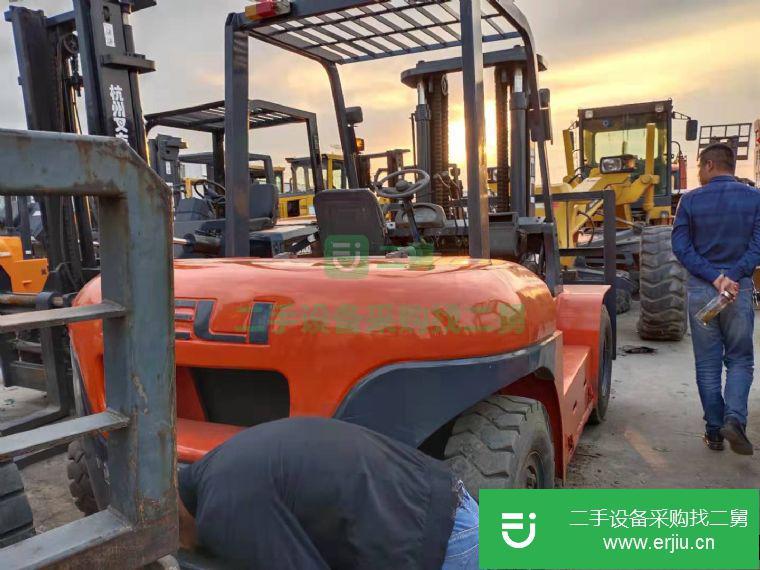山東出售二手合力7噸叉車