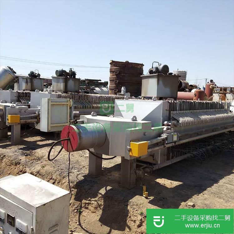 山東出售二手隔膜壓濾機200平方