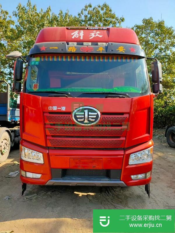 河北出售解放牽引車，420馬力！車況精品！大保險！輪胎9成！