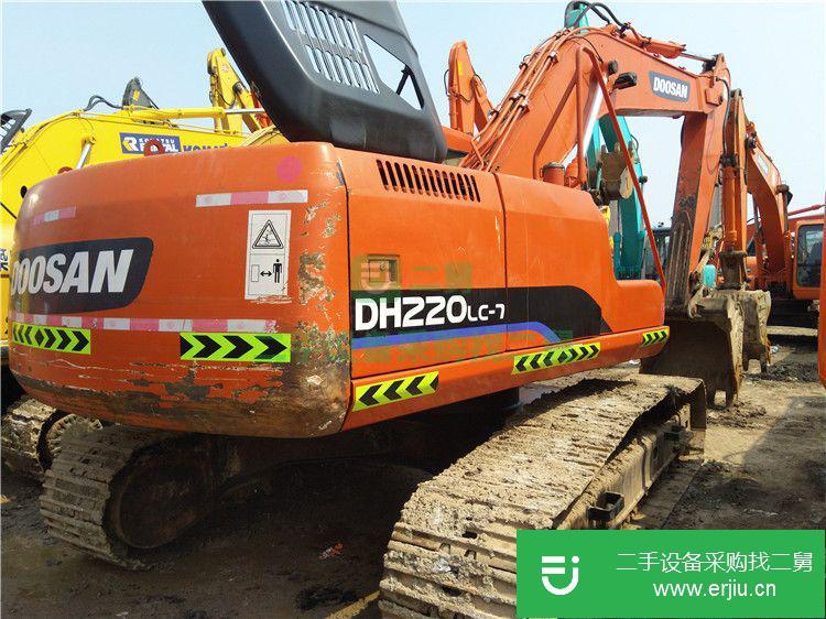 上海出售二手斗山DH220-7挖掘機