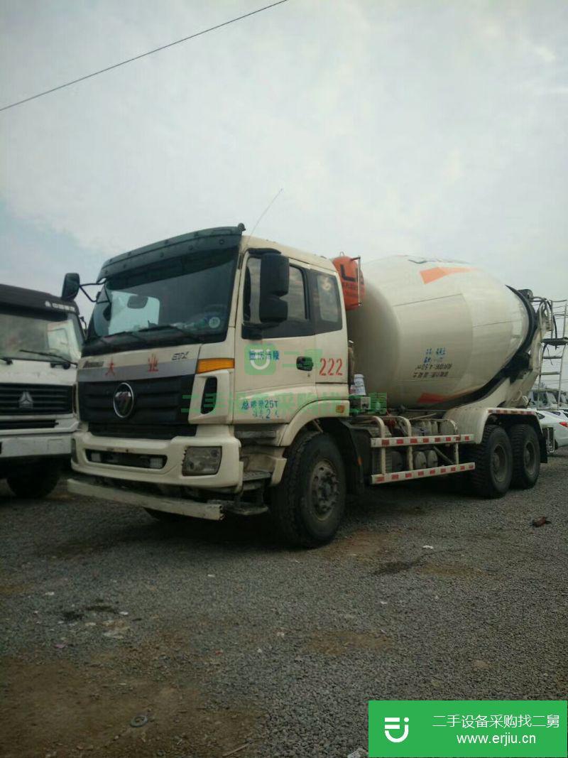 山東出售二手豪沃混泥土攪拌車
