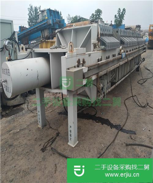 山東出售二手100平方隔膜壓濾機