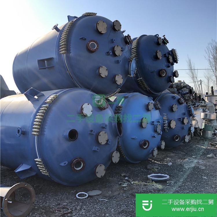 山東出售二手不銹鋼內盤管反應釜