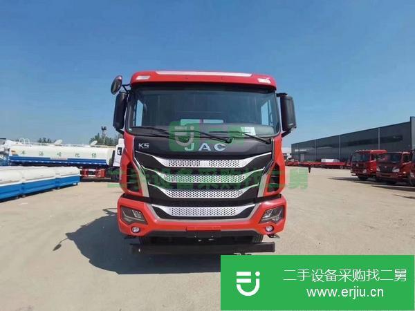 湖北出售二手江淮K5短軸距前四后八平板運輸車