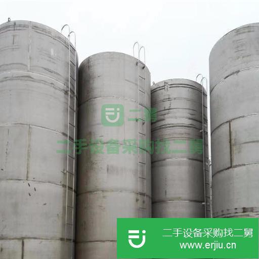 山東出售二手立式不銹鋼儲罐