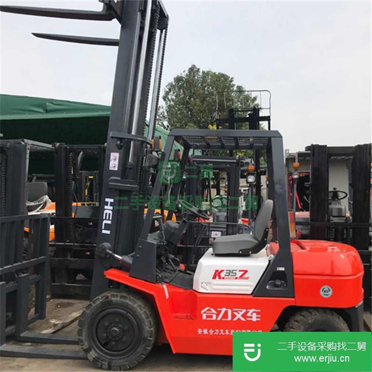 安徽出售二手合力3.5噸叉車