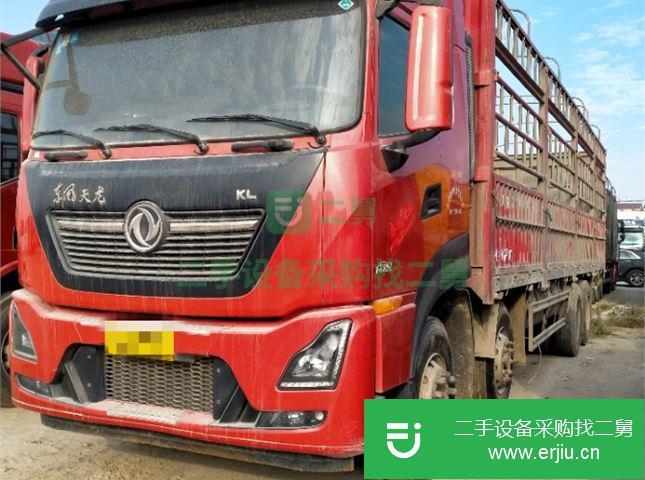 江蘇出售二手東風天龍前四后八九米六高欄貨車