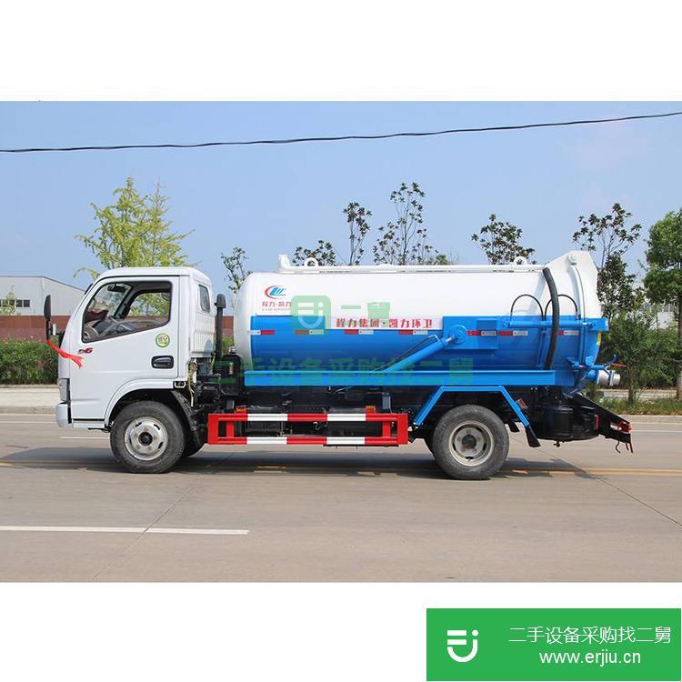 湖北出售二手天錦5噸高壓清洗吸污車