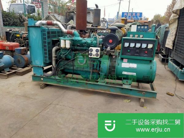 河北出售二手玉柴120千瓦發(fā)電機組