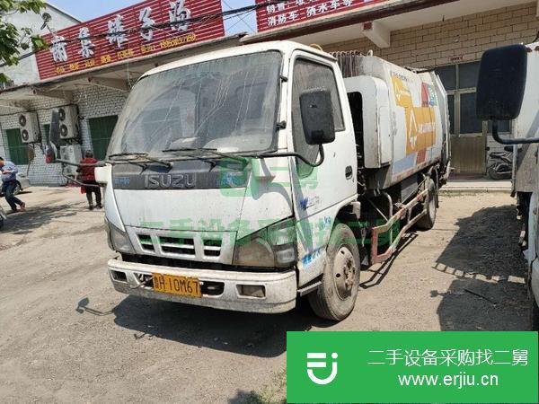 山東出售二手江陵密封式垃圾車包運輸