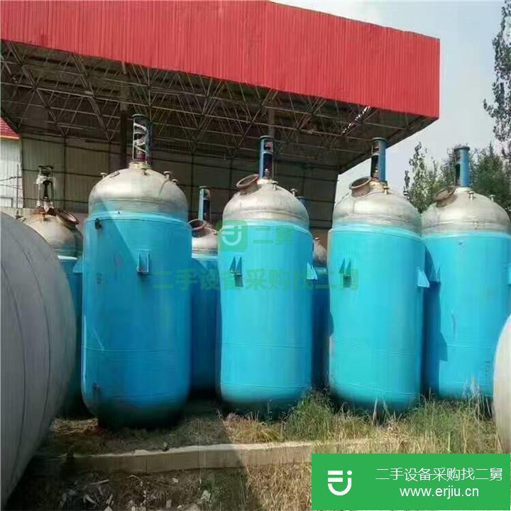 山東出售二手不銹鋼內盤管反應釜