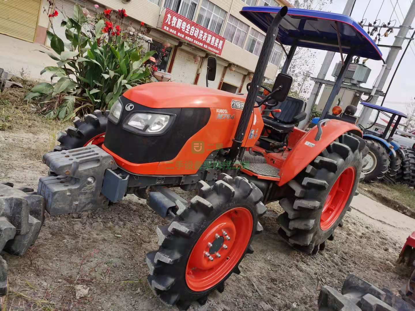 出售一臺12年進口久保田M704拖拉機，車況精品