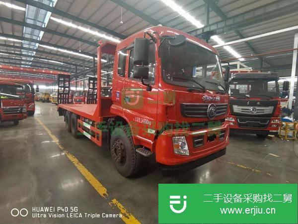 寧夏出售二手后八輪平板運(yùn)輸車