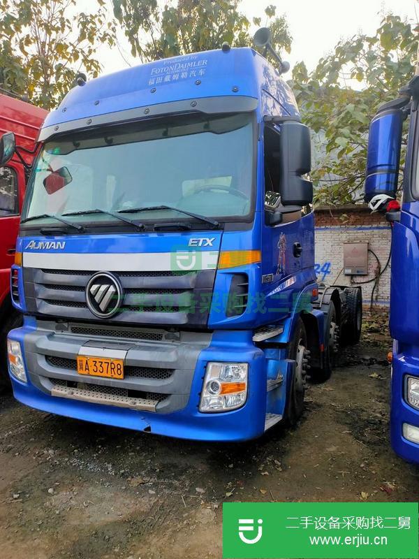河北出售歐曼牽引車，350馬力國四單驅