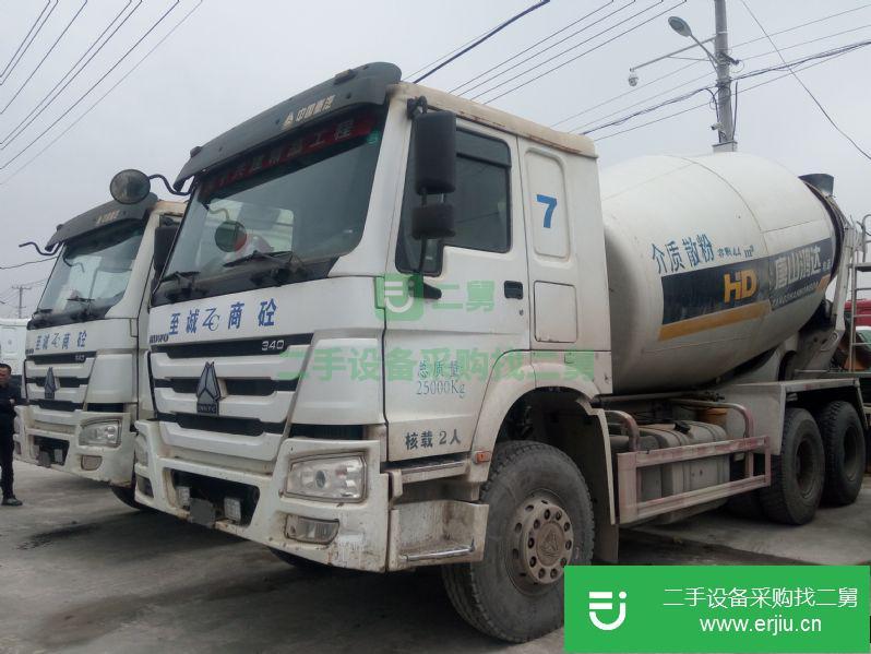 山東出售二手國四手續全豪沃水泥攪拌車