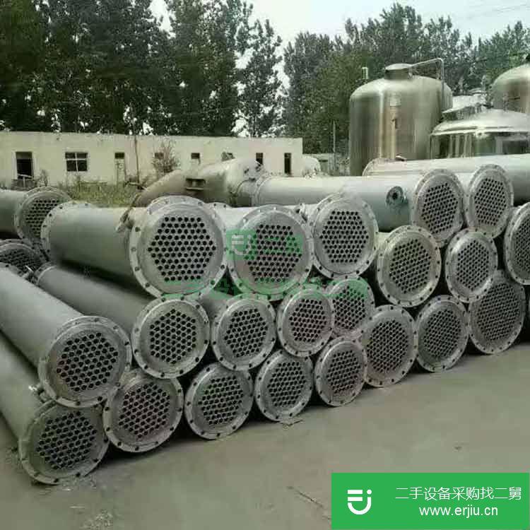 山東出售二手列管式冷凝器