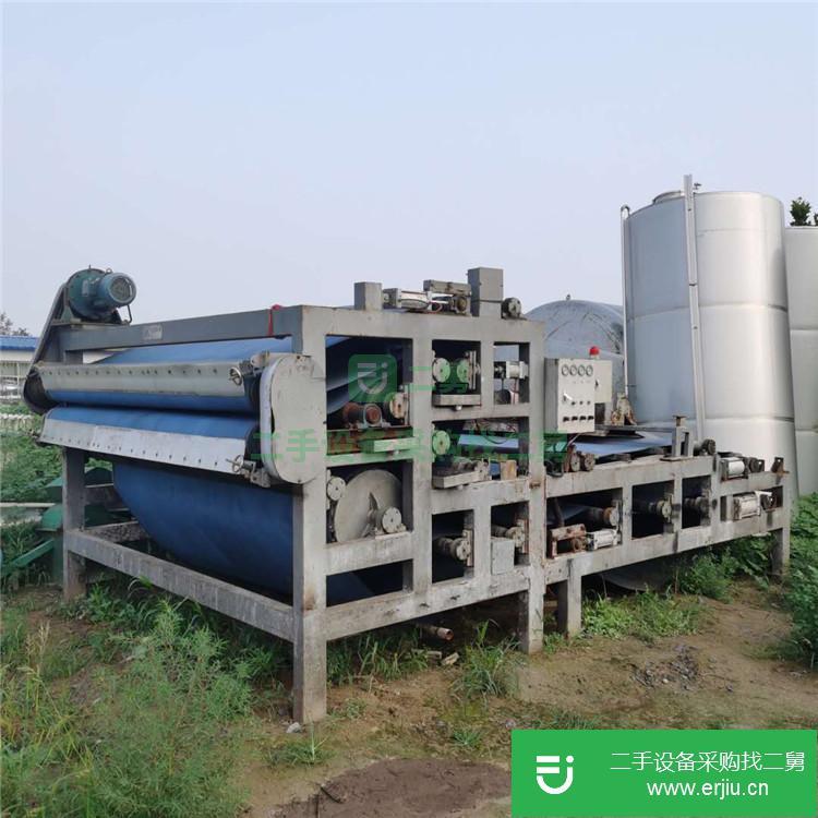 山東出售二手污泥帶式壓濾機