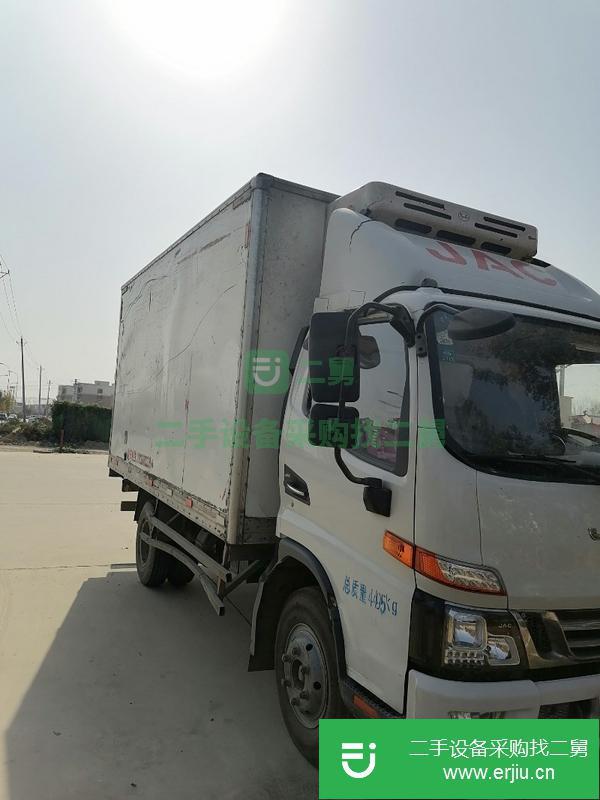河南出售二手江淮4.2米國五冷藏車