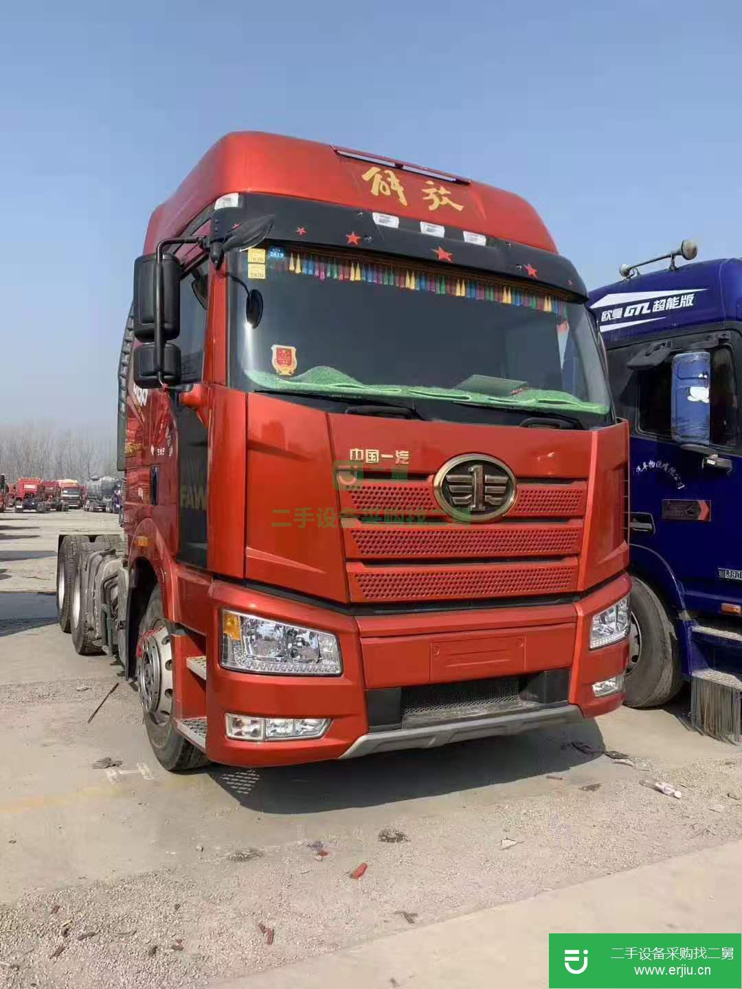 山東出售二手解放J6P牽引車