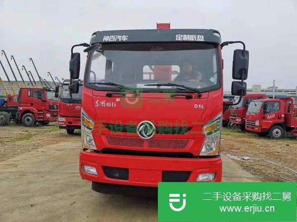 湖南出售二手東風華神短軸單橋隨車吊