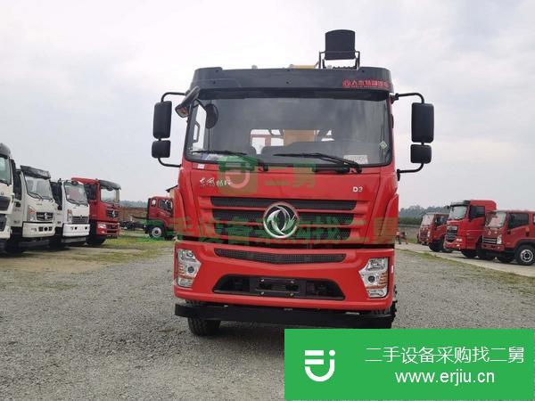 河北出售二手12噸東風后八輪隨車吊