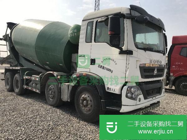 河北出售二手輕量化15方豪沃攪拌車 中集凌宇上裝 手續齊全