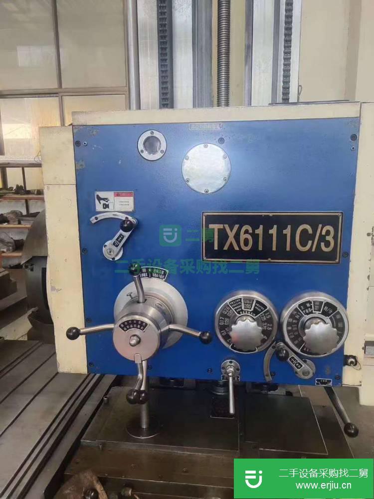 江蘇出售二手昆機TX6111C-3臥式銑鏜床