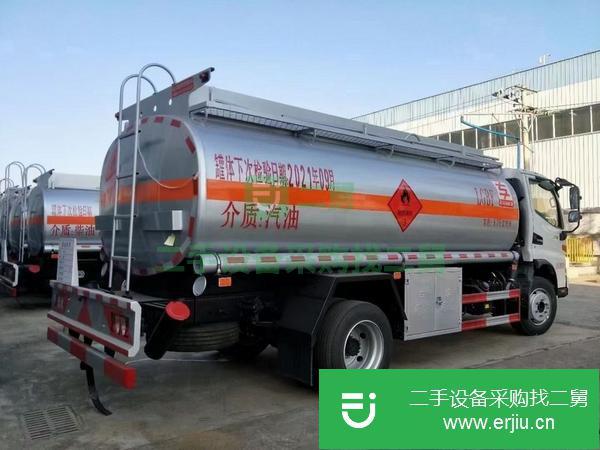 天津出售二手國六8.5方江淮駿鈴8噸油罐車