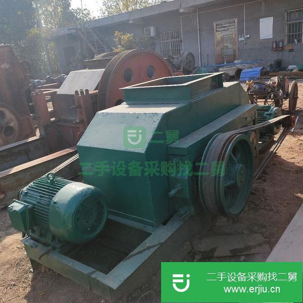 河南出售二手對輥破碎機
