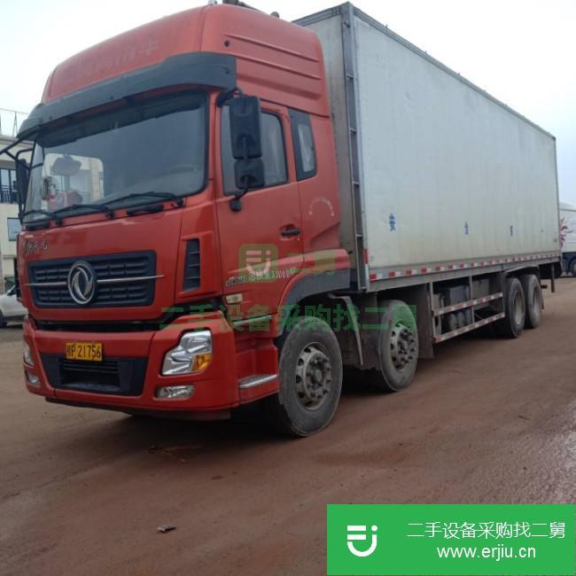 廣西出售二手東風天龍前四后八廂式貨車