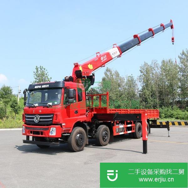 湖北出售二手東風8噸隨車吊