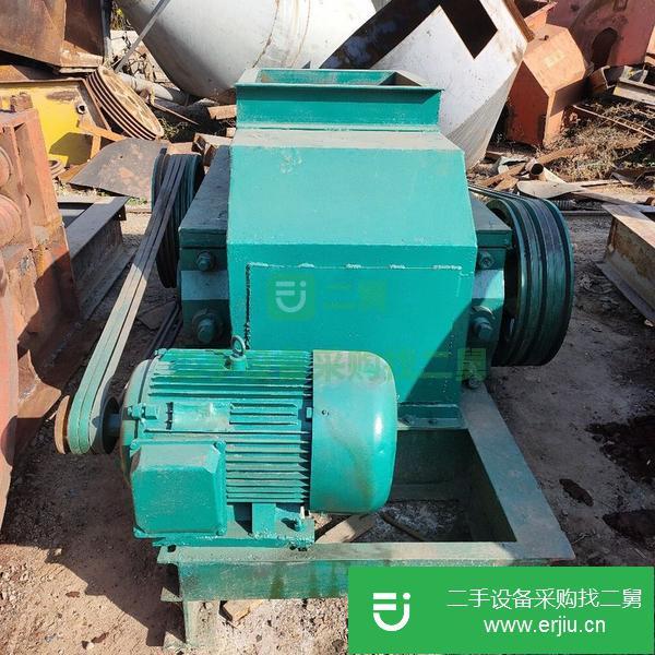 河南出售二手對輥破碎機