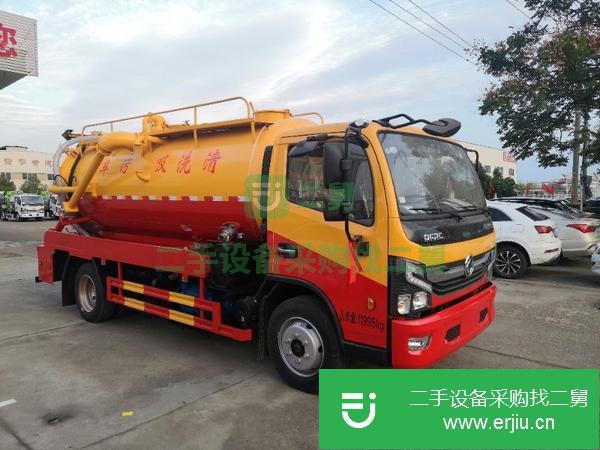 廣東出售二手多利卡d7清洗吸污車可以分期